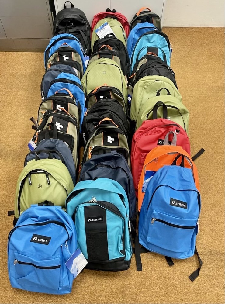 Backpacks Donated to CIS Program
