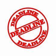 deadline