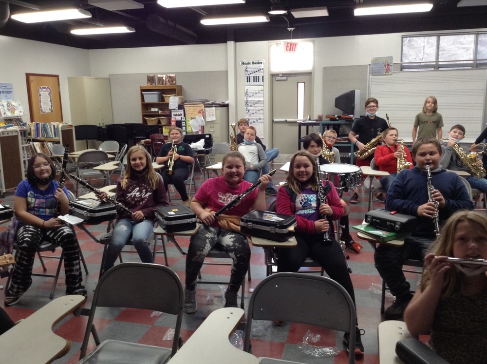 PES 5th & 6th  Grade Band Class