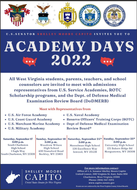 Academy Days flyer