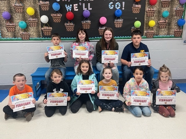 MES February Students of the Month