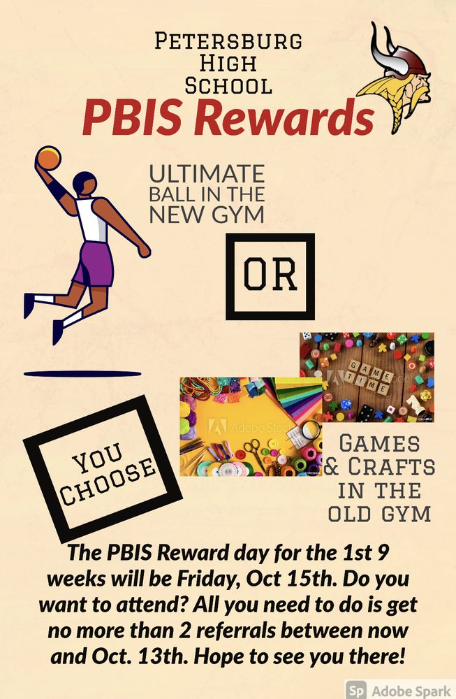 PBIS rewards poster 1