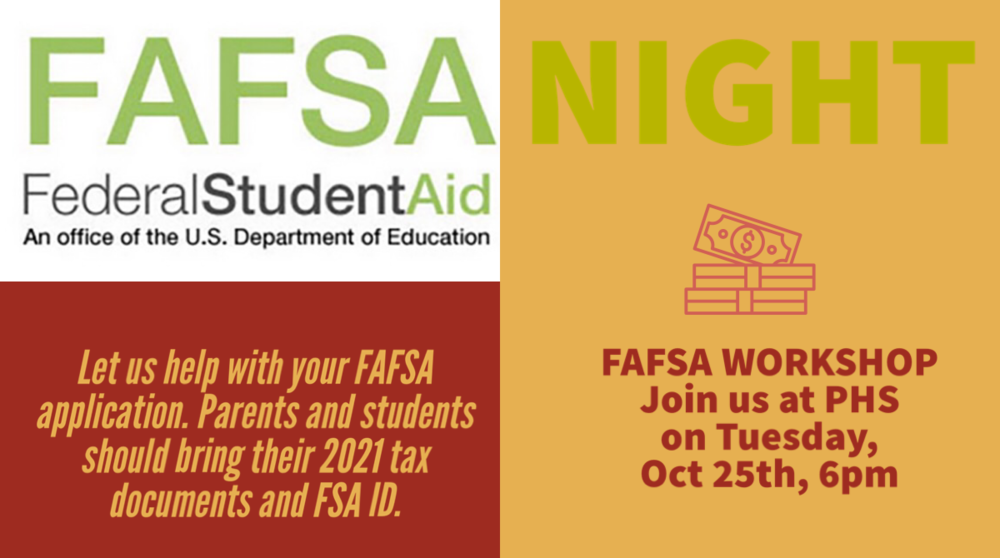 FAFSA Night flyer