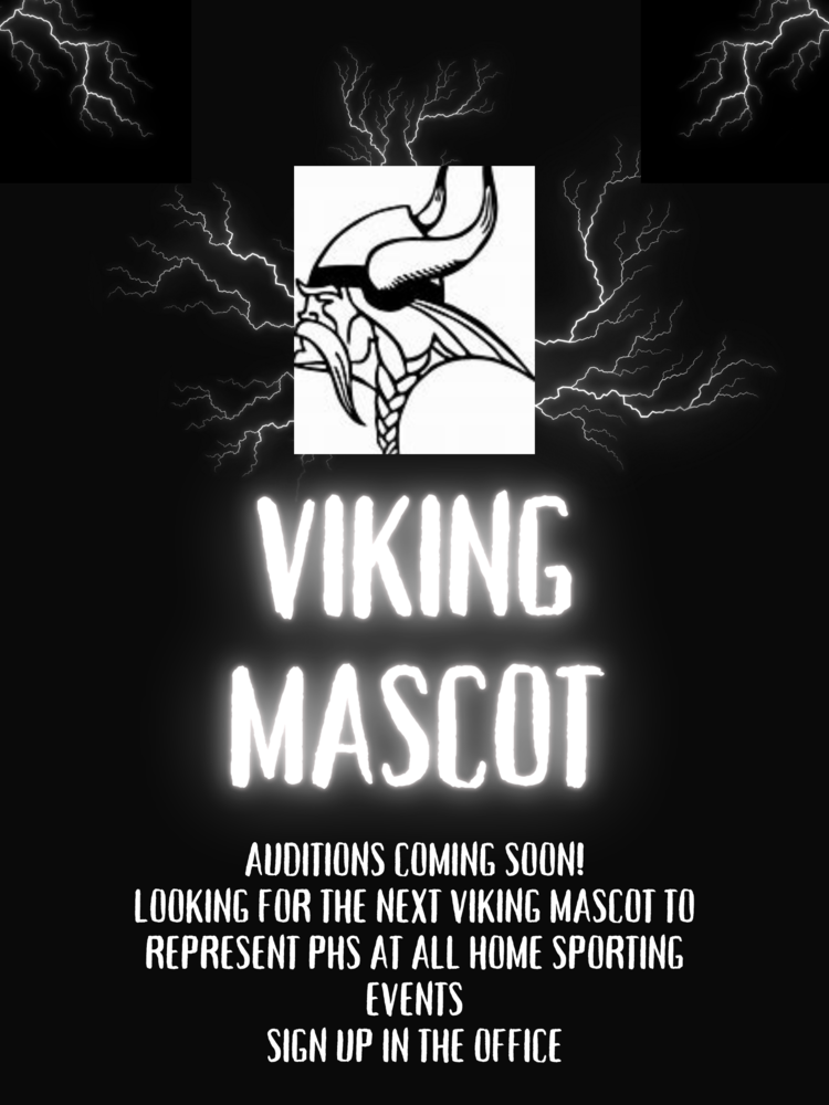 Viking Mascot Auditions Coming Soon