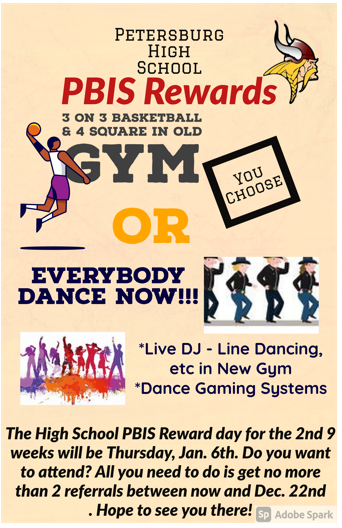 HS PBIS reward 2nd