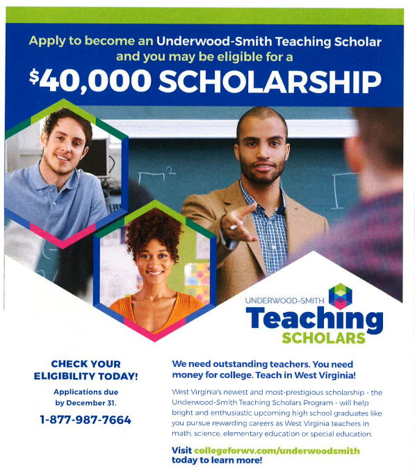 Future Teacher Scholarship offered